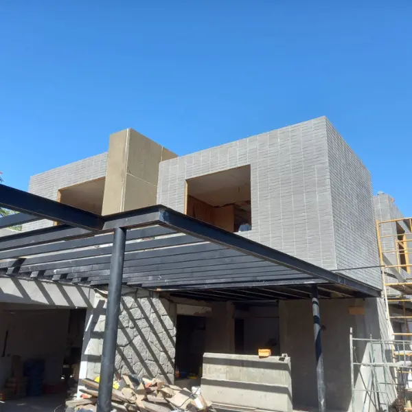 Montaje de losa colaborante o deck metálico