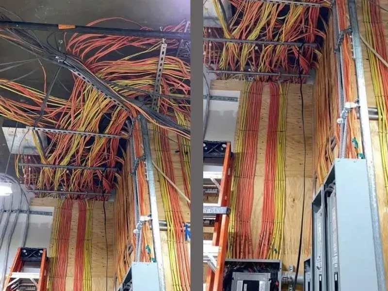 Cableado fuera de Norma